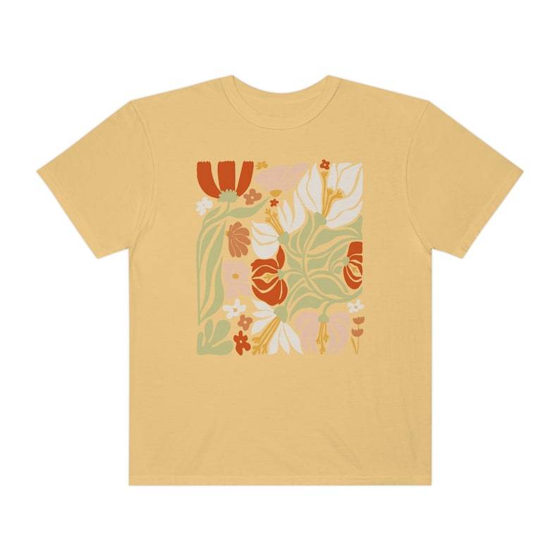 Boho Wildflowers Shirt Vintage Floral Tee-carlalin