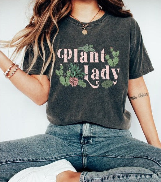 Plant Lady Vintage Shirt-carlalin