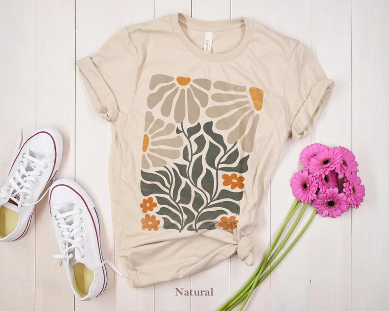 Flowers Tshirt Boho Wildflowers Tshirt-carlalin