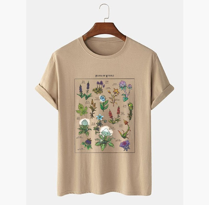 Breath Of The Wild Hylia Shirt Plant Lover Gifts-carlalin