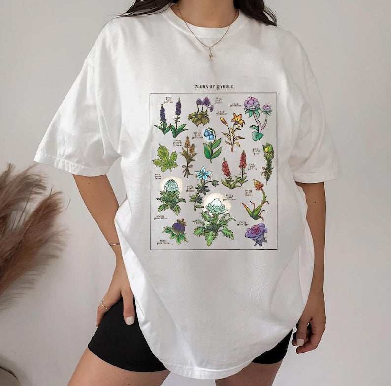 Breath Of The Wild Hylia Shirt Plant Lover Gifts-carlalin