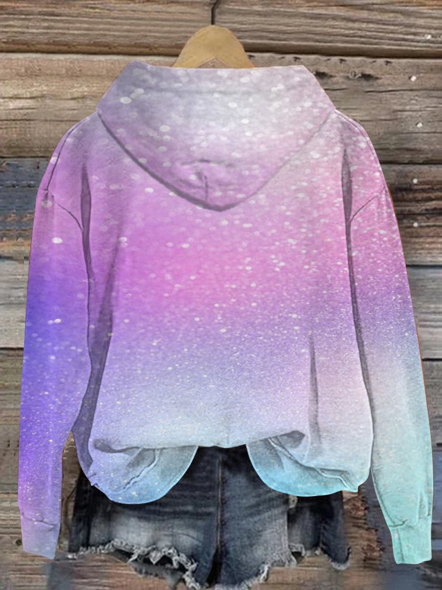 Women's Men's Unisex Multicolor Be Kind Suicide Prevention Mental Print Casual Sweatshirt-carlalin