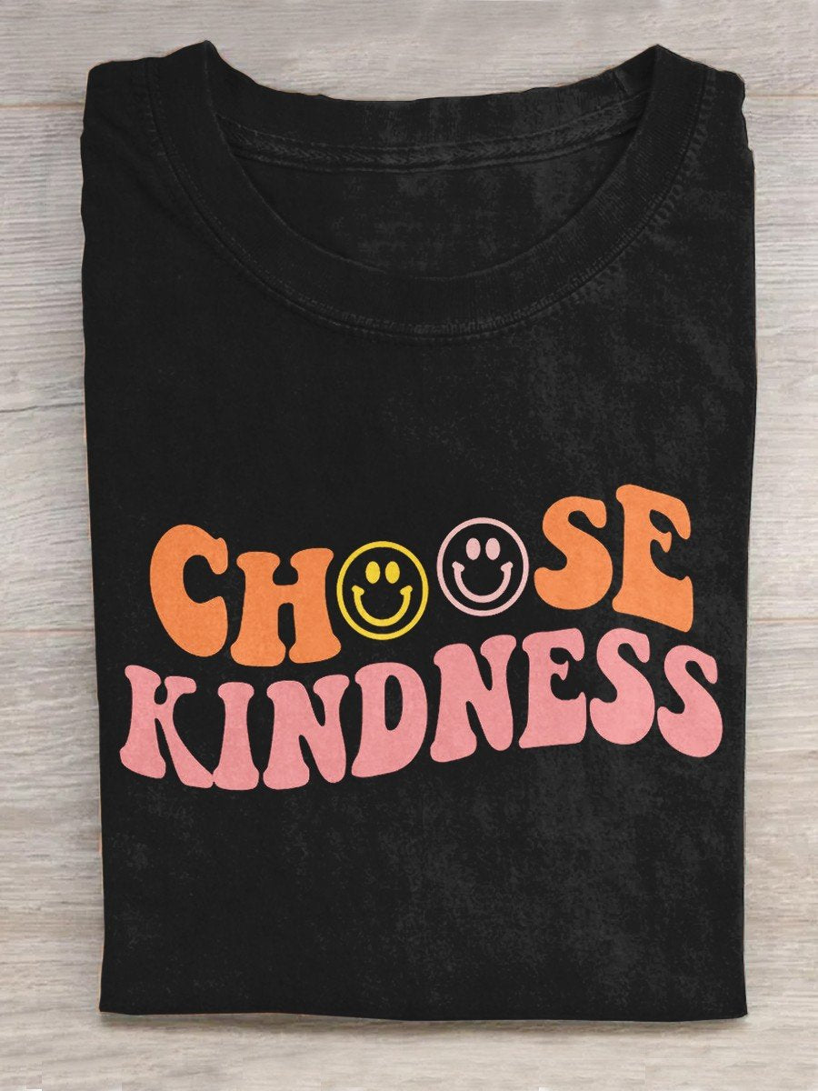 Choose Kindness Creative Design T-shirt-carlalin