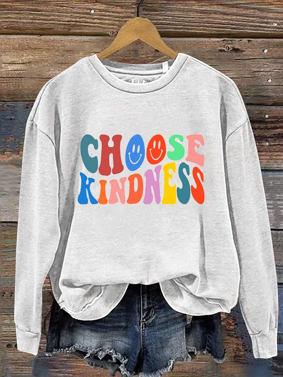 Choose Kindness Casual  Sweatshirt-carlalin