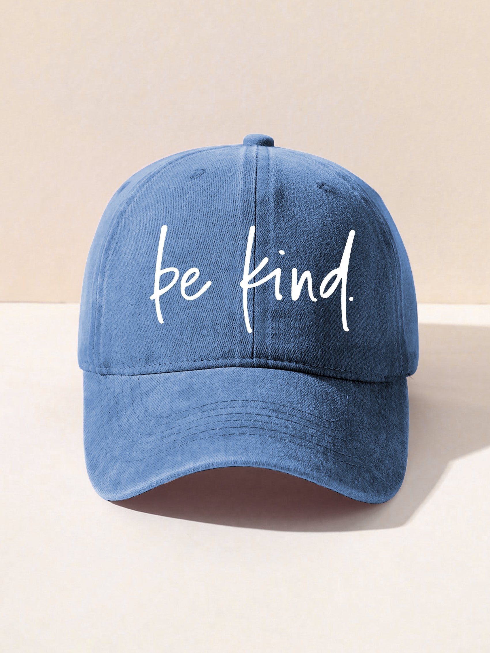 Unisex Women's Men's Suicide Prevention Awareness Be Kind Print Hats-carlalin
