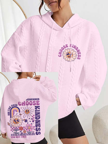 Choose Kindness Teacher Casual Sweatshirt-carlalin