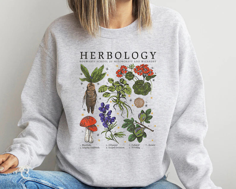 Herbology Plants Sweatshirt Gift For Plant Lover-carlalin