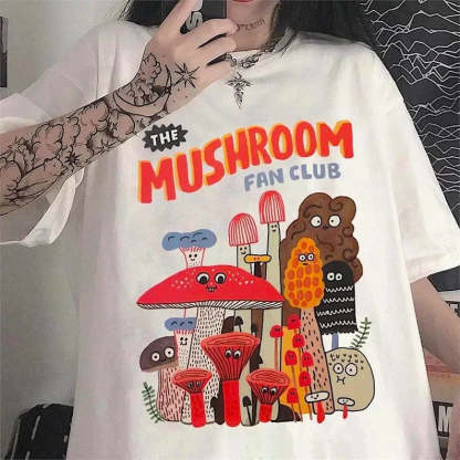 Unisex Mushroom Fan Club Shirt-carlalin