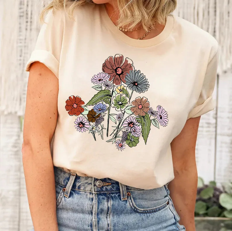 Women's Wildflower Shirt-carlalin