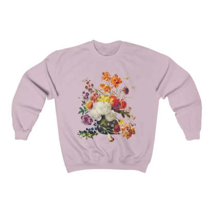 Vintage Aesthetic Flower Sweatshirt-carlalin
