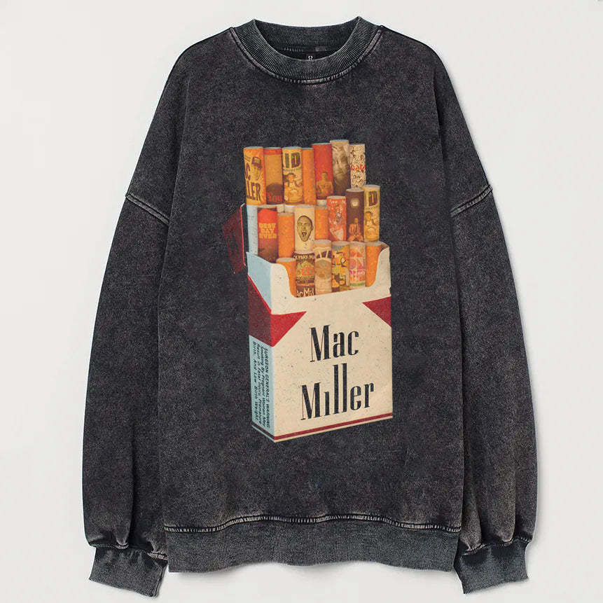 Cigarette Box Vintage  Sweatshirt-carlalin