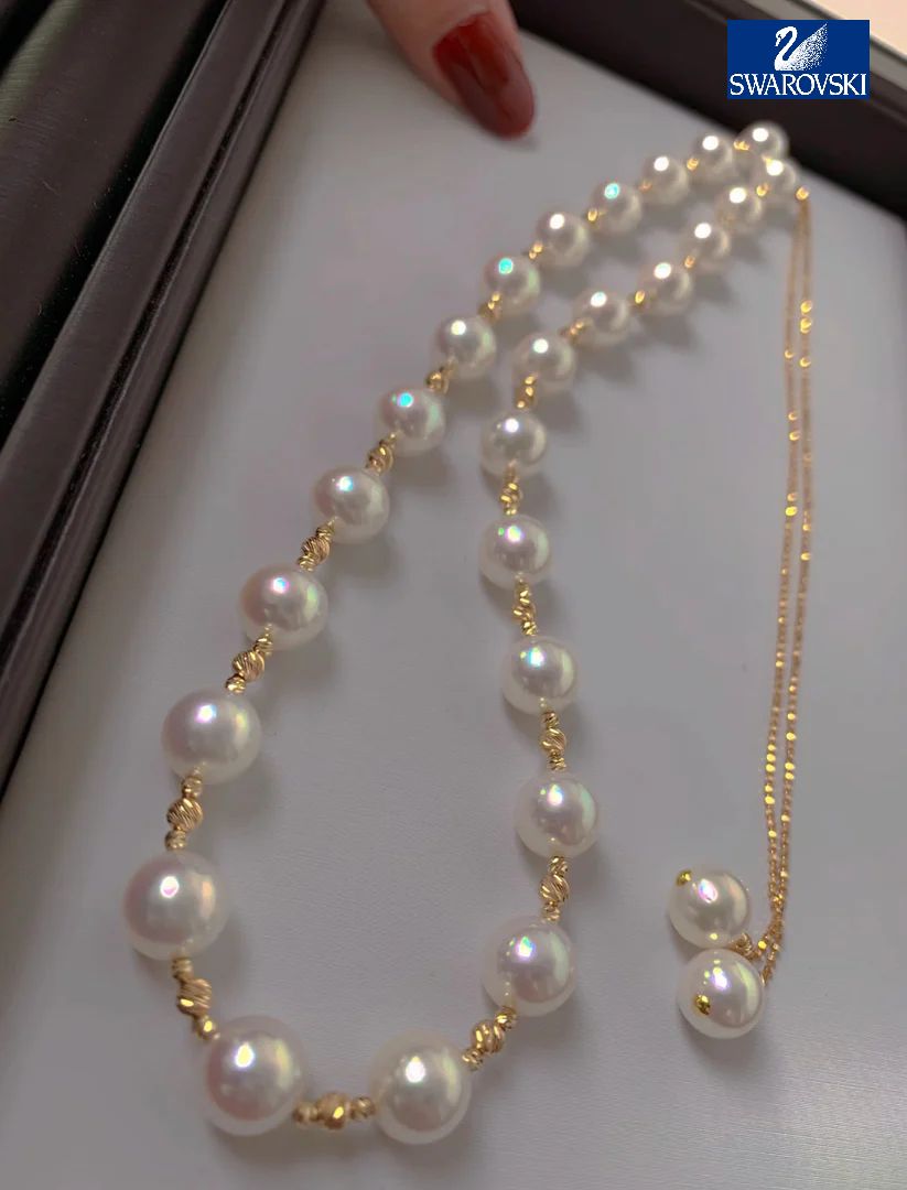 Náhrdelník Tamesis | pozlátený 24k zlatom