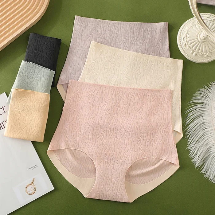 Zapłać 1, a otrzymasz 3 (3 opakowania) 🌷Świeże, bezszwowe majtki z wysokim stanem i podnoszącymi pośladki