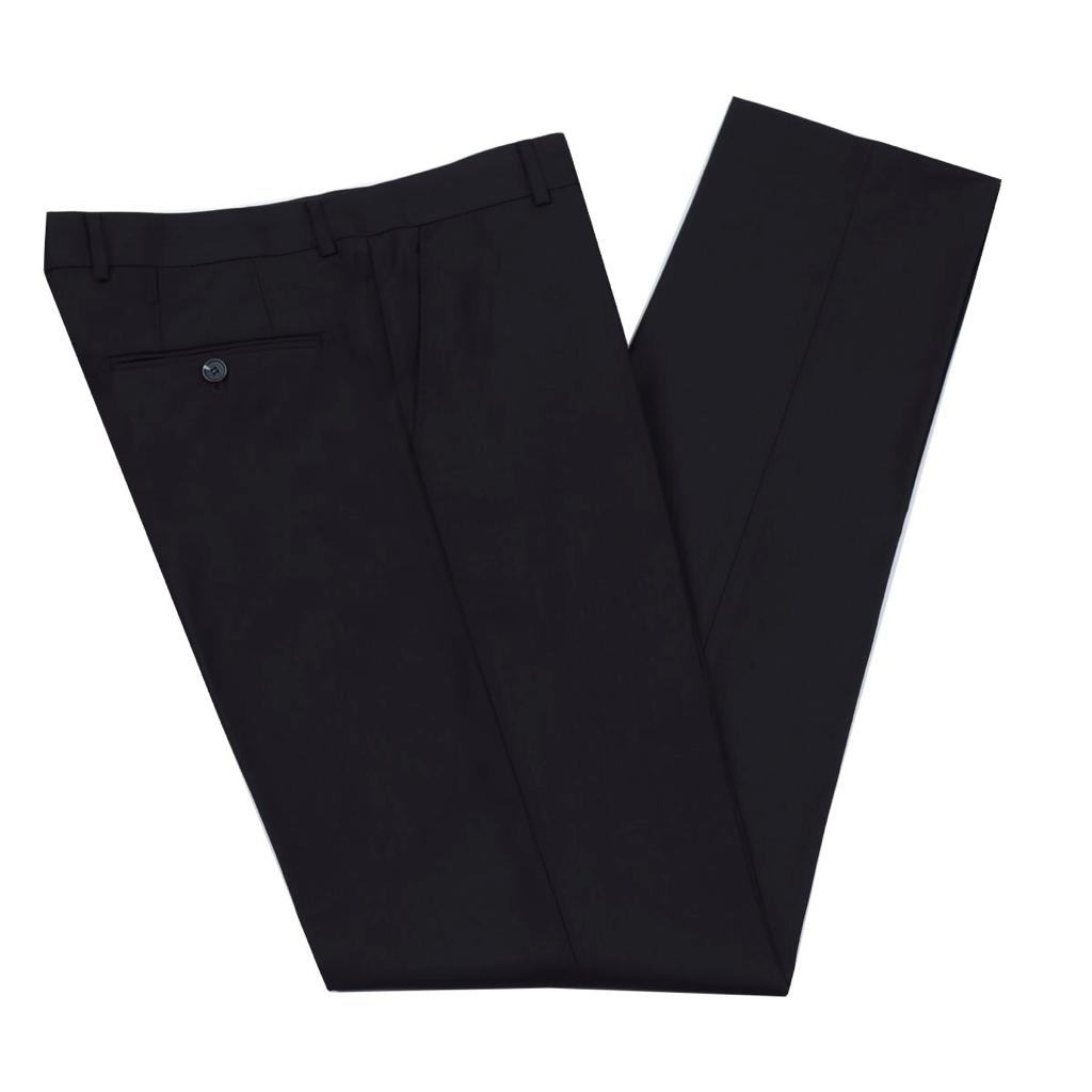 Black Chic Pointed Lapel Double-Breasted Suit