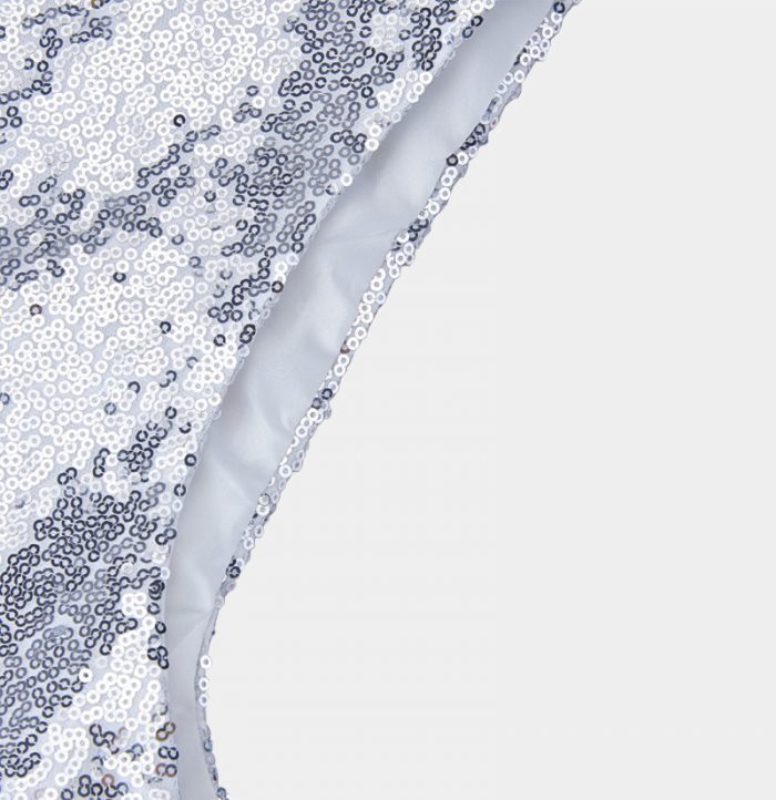 Glamorous Silver Sequin Prom Men Suit Vest