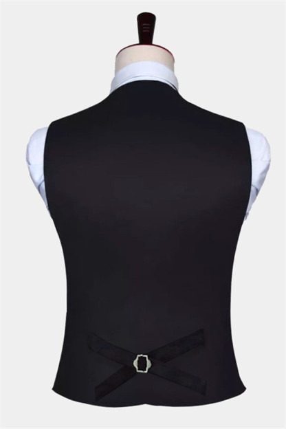 Gorgeous Burgundy Paisley Prom Tuxedo Vest