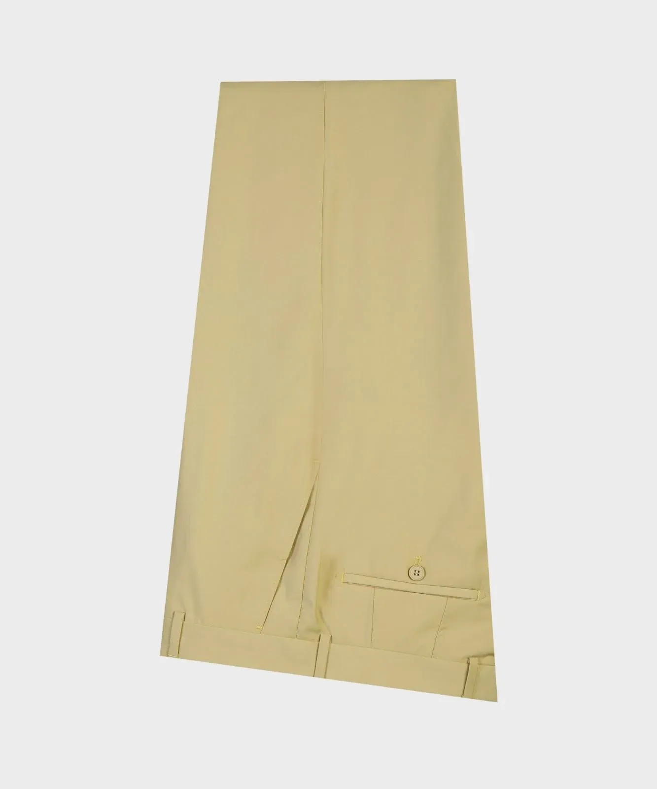 Trendy Champagne Double Breasted Prom Suit With Pointed Lapels