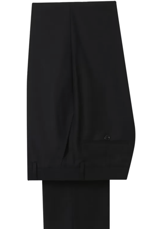 One Button White Shawl Lapel Wedding Suit｜Black Pants