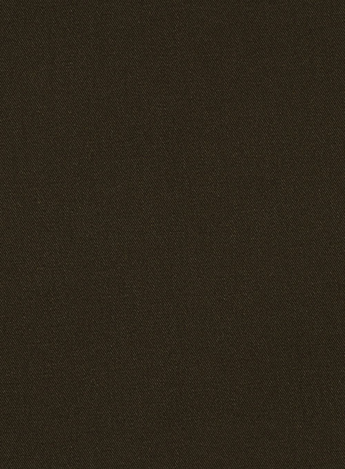 New Fashion Dark Brown Slim Straight Men Casual Pants