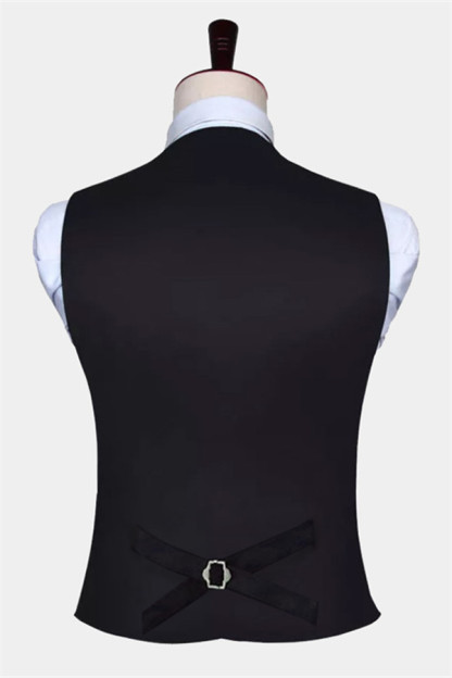 Stylish Olive Green Paisley Men Vest Set