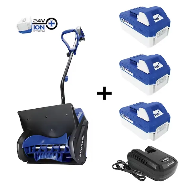 💝Black Friday Christmas Specials!!💝✨ 24V Cordless Rechargeable 11" Snow Thrower & Cover