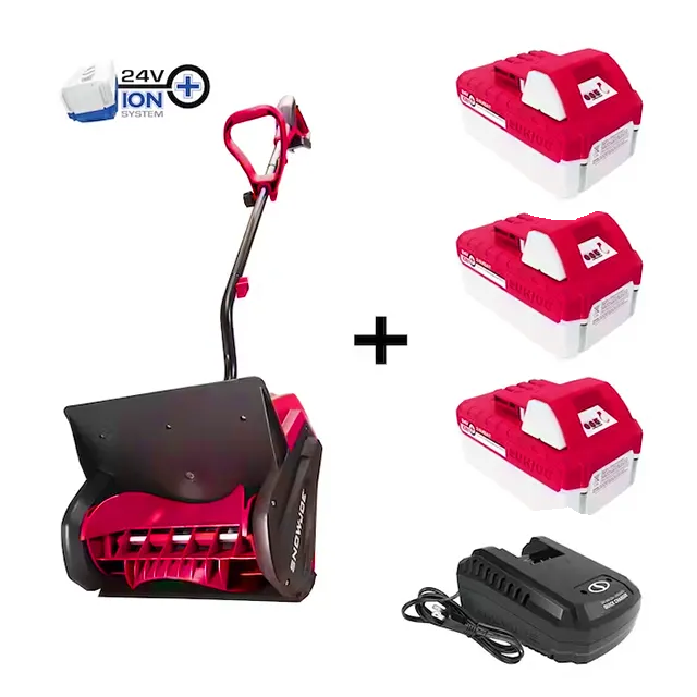 💝Black Friday Christmas Specials!!💝✨ 24V Cordless Rechargeable 11" Snow Thrower & Cover