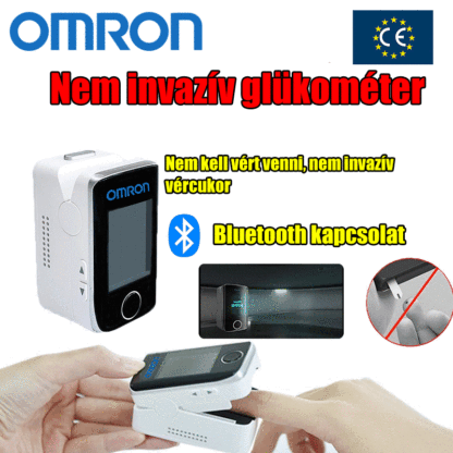 Omron és non-invazív hordozható glükométerek