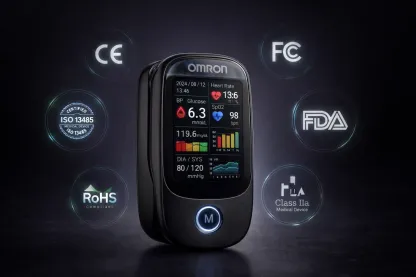 OMRON Premium Minimalist – Nem Invazív Egészségmonitor