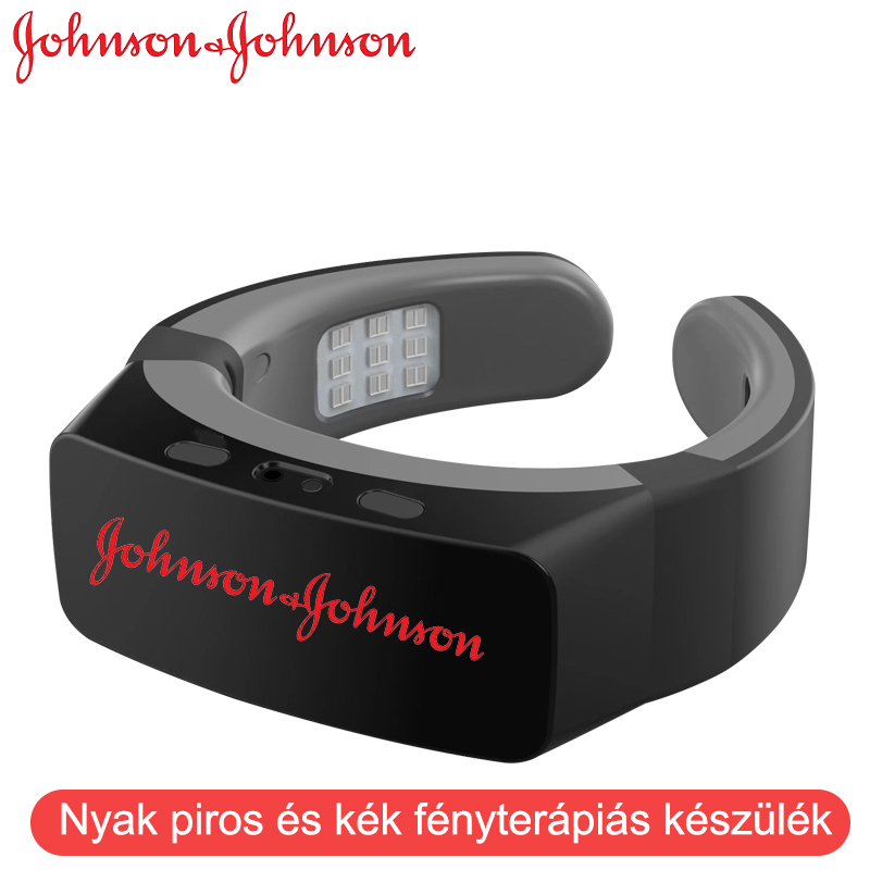Johnson & Johnson piros és kék fényű kardiovaszkuláris és cerebrovascularis nyakterápiás készülék