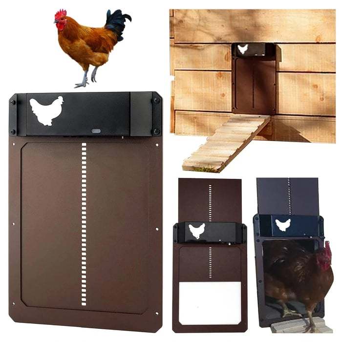 (🎉Flash Sale🎉)-Automatic Chicken Coop Door
