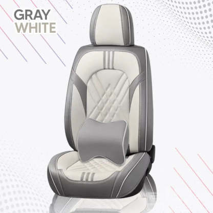 Alexcar Azza 2023 Teljes szett lélegző és vízálló univerzális bőr autóhuzat személygépkocsikhoz, SUV-khoz