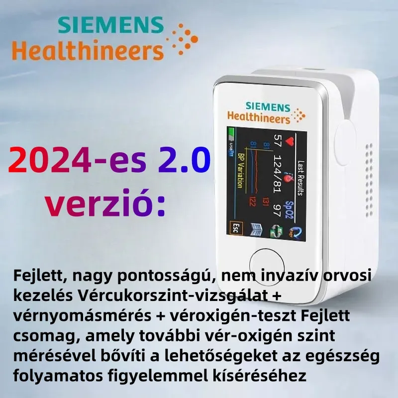 🎉 Korlátozott kiadás 50% -os kedvezmény 👨‍⚕️ Siemens 2024 Edition 3.0 integrált többfunkciós glükózmérő, állapotfigyelés