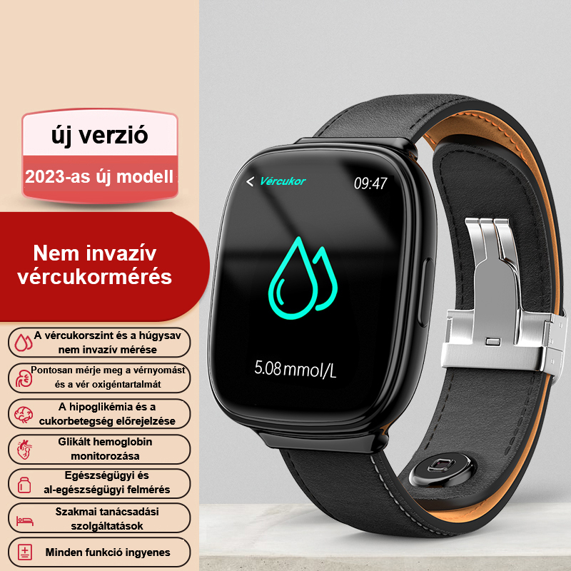 Siemens nagy pontosságú, nem invazív vércukormérő lézerterápiás óra