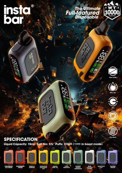 🎉LEGJOBB AKCIÓ🎉 BŐ FÜSTŰ INSTABAR WT30000