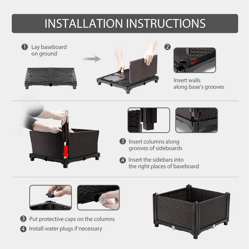 DIY emelt kerti ágy