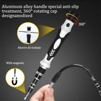 115 az 1-ben mágneses csavarhúzó készlet