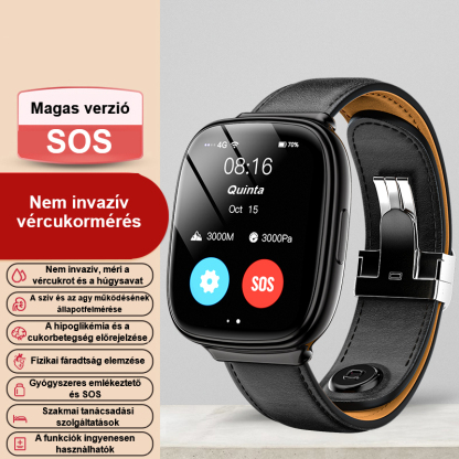 Siemens nagy pontosságú, nem invazív vércukormérő lézerterápiás óra