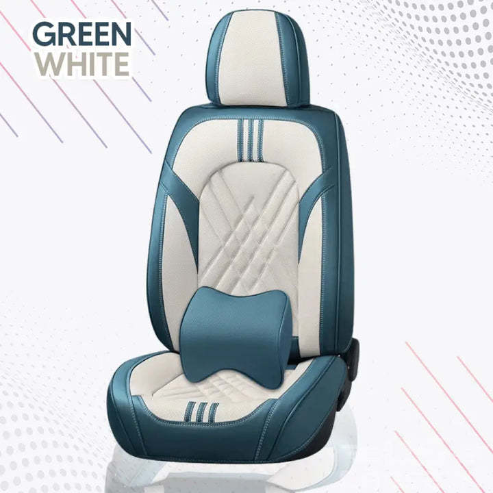 Alexcar Azza 2023 Teljes szett lélegző és vízálló univerzális bőr autóhuzat személygépkocsikhoz, SUV-khoz