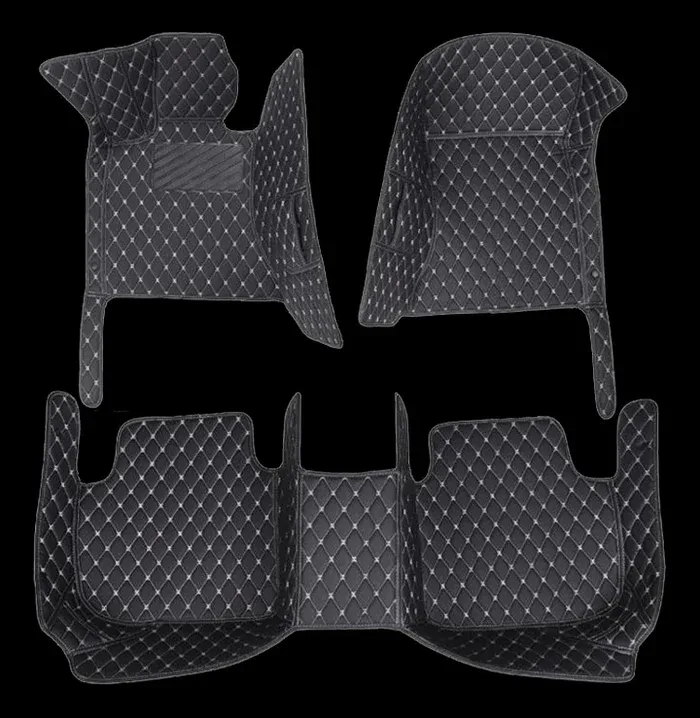 🚗💨Covorașe auto personalizate din piele pentru picioare, zeci de stiluri, acoperire completă, Automotive, lux, 2013 ~ 2019