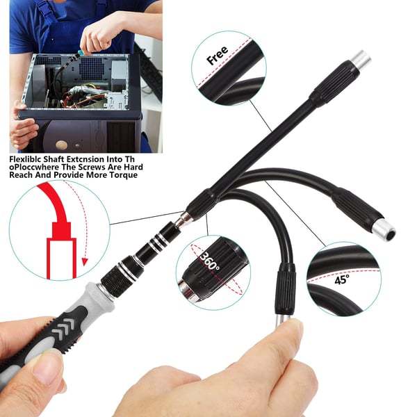 115 az 1-ben mágneses csavarhúzó készlet