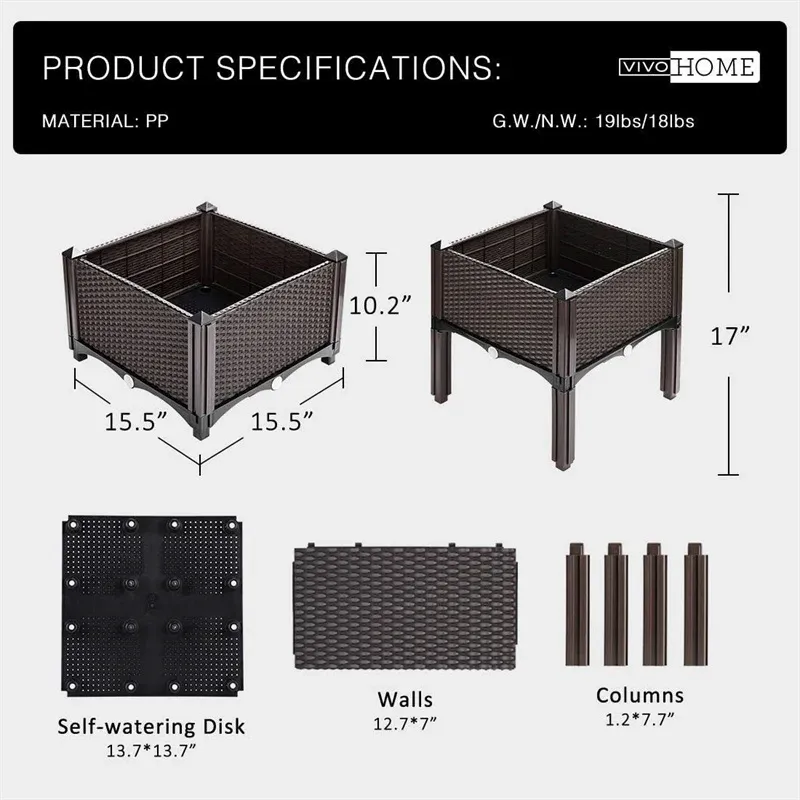 DIY emelt kerti ágy