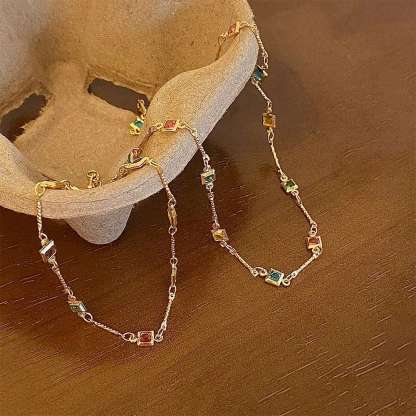 Káprázatos elegancia - Erzsébet 14K arany nyaklánc