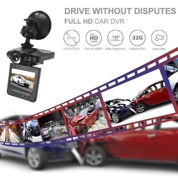 🔥UTOLSÓ NAP 49% KEDVEZMÉNY – 1080p HD Night Vision Dash Cam