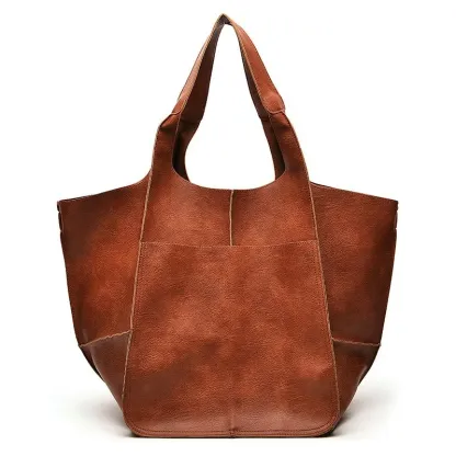👜O tendință de modă, un stil simplu, un accesoriu invariabil pentru femei, potrivit pentru toate ocaziile - arta din piele.