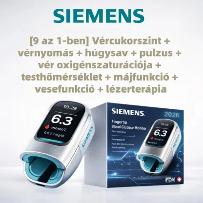 Siemens™ új, nem invazív, intelligens vércukormérő 💉 Fájdalommentes vércukorszintmérés 3 másodperc alatt 🔥