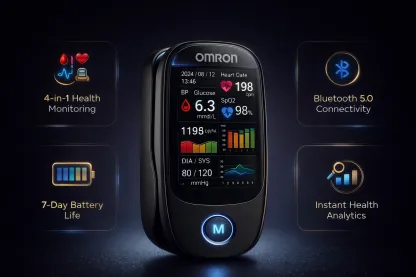 OMRON Premium Minimalist – Nem Invazív Egészségmonitor