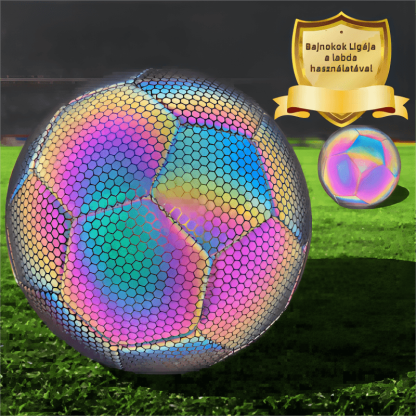 Fényvisszaverő színes labdarúgó sport focilabda labdák