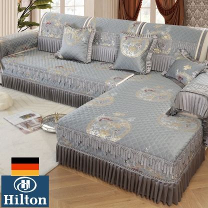 (🔥💀50% kedvezmény)Hilton selyem kanapé huzat