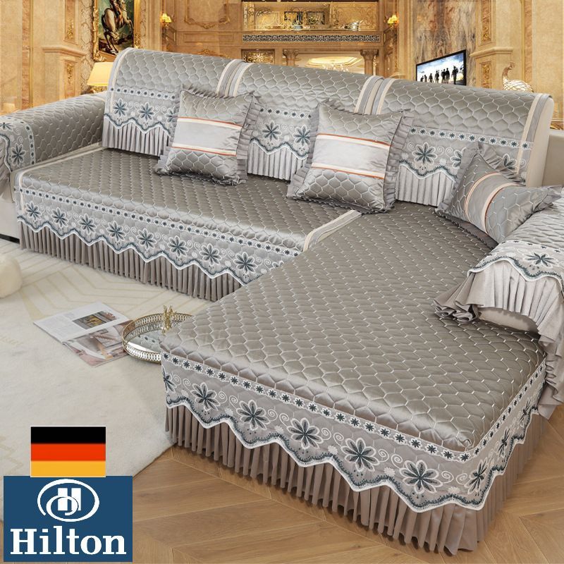 (🔥💀50% kedvezmény)Hilton selyem kanapé huzat
