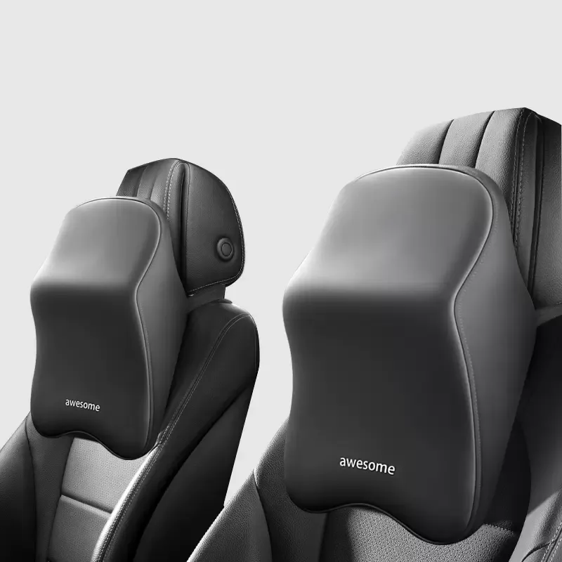 Autó memória fejtámla ágyéktámasz készlet